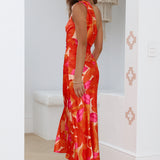 Save Me A Dance Maxi Dress Orange