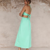 HELLO MOLLY Girls On Vacay Maxi Dress Green