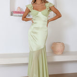 Pretty Wishes Maxi Dress Green