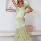 Pretty Wishes Maxi Dress Green