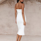 HELLO MOLLY Island Party Midi Dress White