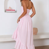 Love In The Summer Maxi Dress Pink