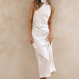 Goddess of the Sun Maxi Dress Champagne