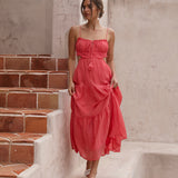 Heartbreaker Maxi Dress Red