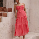 Heartbreaker Maxi Dress Red