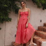 Heartbreaker Maxi Dress Red