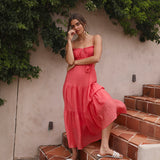 Heartbreaker Maxi Dress Red