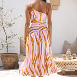 Poppy Seeds Maxi Dress Pink