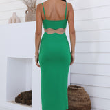 Find The Words Maxi Dress Green