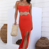 Find The Words Maxi Dress Orange