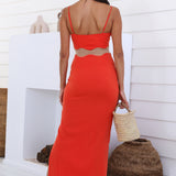 Find The Words Maxi Dress Orange