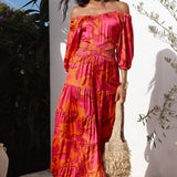 Adventures in Rome Maxi Dress Pink