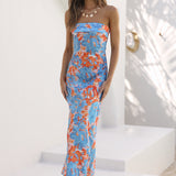 Sweet Moments Maxi Dress Blue