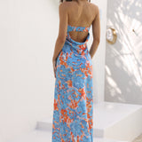 Sweet Moments Maxi Dress Blue