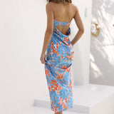 Sweet Moments Maxi Dress Blue