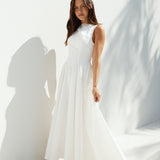 Dawn’s Embrace Maxi Dress White