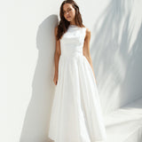 Dawn’s Embrace Maxi Dress White