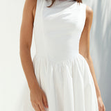 Dawn’s Embrace Maxi Dress White