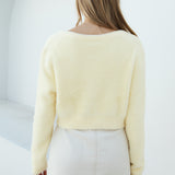 By The Fire Cardigan Yellow