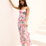 Goodnight Kisses Maxi Dress Pink