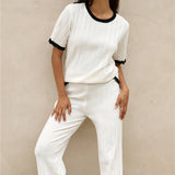 Colder Days Knit Top White