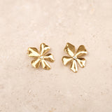 18k Gold Plated Blossom Love Earrings Gold