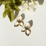 Petal Earrings Gold