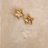 18k Gold Plated Night Sky Earrings Gold