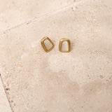 14k Gold Plated Wander Far Earrings Gold