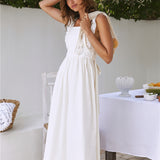 Miss Daisy Maxi Dress Ivory