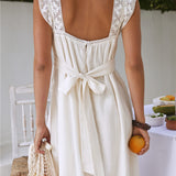 Miss Daisy Maxi Dress Ivory