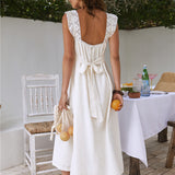 Miss Daisy Maxi Dress Ivory