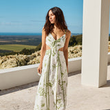 Open Doors Maxi Dress Green