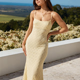 Wildflower Maxi Dress Yellow