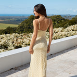 Wildflower Maxi Dress Yellow