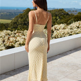 Wildflower Maxi Dress Yellow