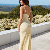 Wildflower Maxi Dress Yellow