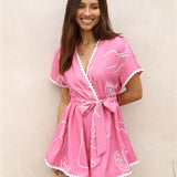 Destined To Be Playsuit Pink