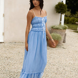 Understand It Maxi Dress Blue