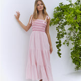 Sweet Whispers Maxi Dress Pink