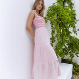 Sweet Whispers Maxi Dress Pink