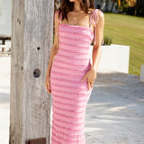 Vacation Mode Maxi Dress Pink