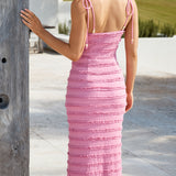 Vacation Mode Maxi Dress Pink