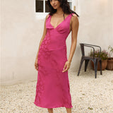 Love Filled Hearts Maxi Dress Pink