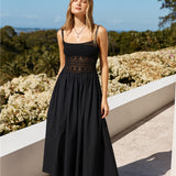 Heat Wave Maxi Dress Black