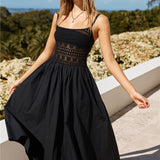 Heat Wave Maxi Dress Black