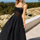 Heat Wave Maxi Dress Black