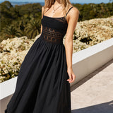 Heat Wave Maxi Dress Black