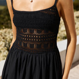 Heat Wave Maxi Dress Black