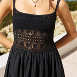 Heat Wave Maxi Dress Black